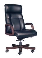 01.高背主管椅-牛皮