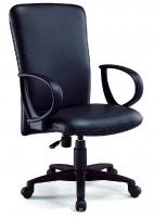 08.高背皮面辦公椅